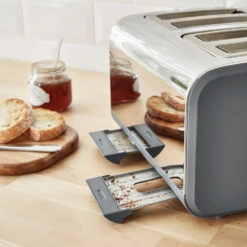 Swan Nordic 4 Slice Toaster - Grey 10 Swan Nordic 4 Slice Toaster - Grey -Home Furnishing Serie Shop ST14620GRYN LIFESTYLE 3