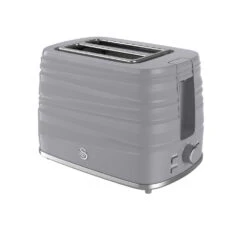 Swan Symphony 2 Slice Toaster - Grey 9 Swan Symphony 2 Slice Toaster - Grey -Home Furnishing Serie Shop ST31050GRN