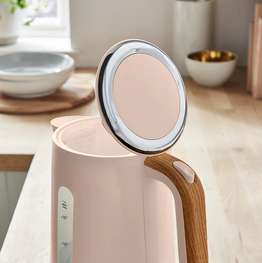 Tower Scandi 3KW 1.7L Rapid Boil Kettle - Pastel Pink 3 Tower Scandi 3KW 1.7L Rapid Boil Kettle - Pastel Pink - Image 3