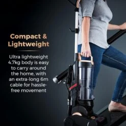 Tower Bagless Upright Vacuum Cleaner - Rose Gold -Home Furnishing Serie Shop T108000BLGPET 08