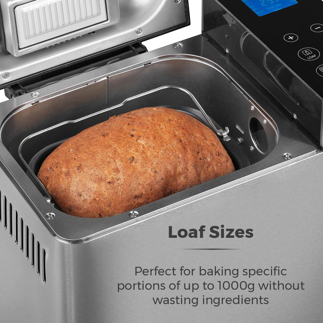 Tower Gluten Free Digital Bread Maker With Nut Dispenser 10 Tower Gluten Free Digital Bread Maker With Nut Dispenser - Image 10