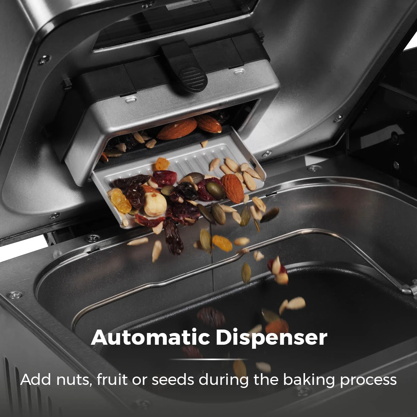 Tower Gluten Free Digital Bread Maker With Nut Dispenser 11 Tower Gluten Free Digital Bread Maker With Nut Dispenser - Image 11