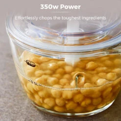 Tower Cavaletto 350W 1 Litre Glass Mini Chopper - Pink -Home Furnishing Serie Shop T12058PNK 03