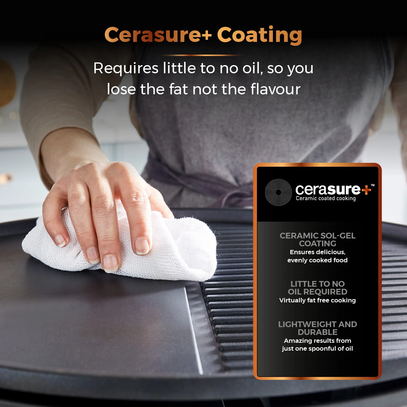 Tower Cerasure Electric BBQ Grill XL 3 Tower Cerasure Electric BBQ Grill XL - Image 3