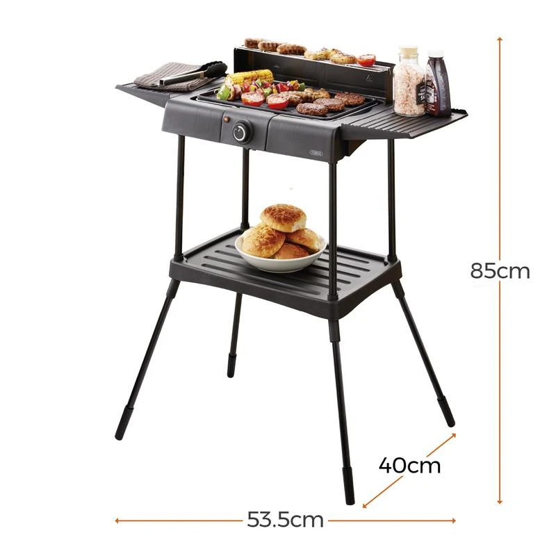 Tower Standing Electric BBQ Grill - Black 3 Tower Standing Electric BBQ Grill - Black - Image 3