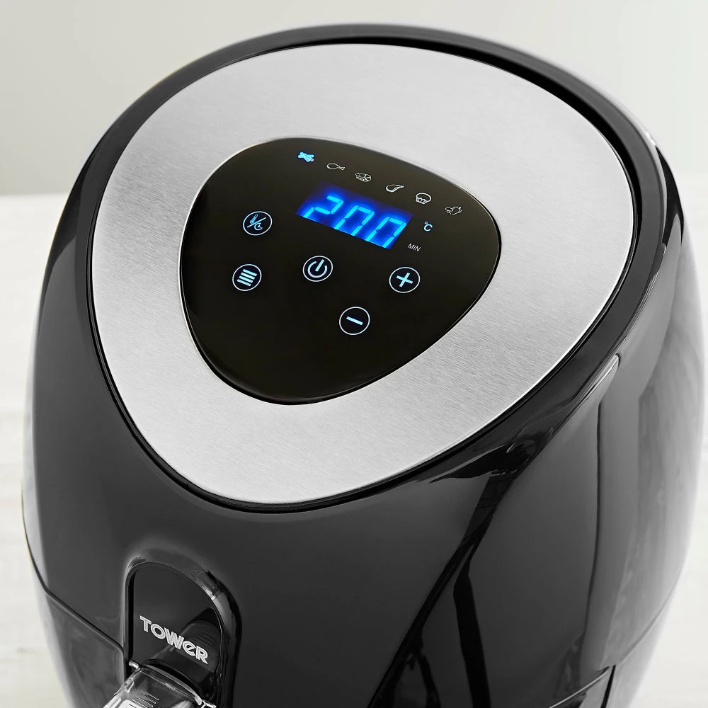 Tower Vortx Digital Air Fryer 4.3L - Black 6 Tower Vortx Digital Air Fryer 4.3L - Black - Image 6