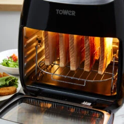 Tower Vortx Manual Air Fryer Oven 11L - Black -Home Furnishing Serie Shop T17038008 04 ca608f32 294e 4208 b1e1 4d059e5d0b68