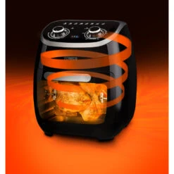 Tower Vortx Manual Air Fryer Oven 11L - Black -Home Furnishing Serie Shop T17038 Vortx