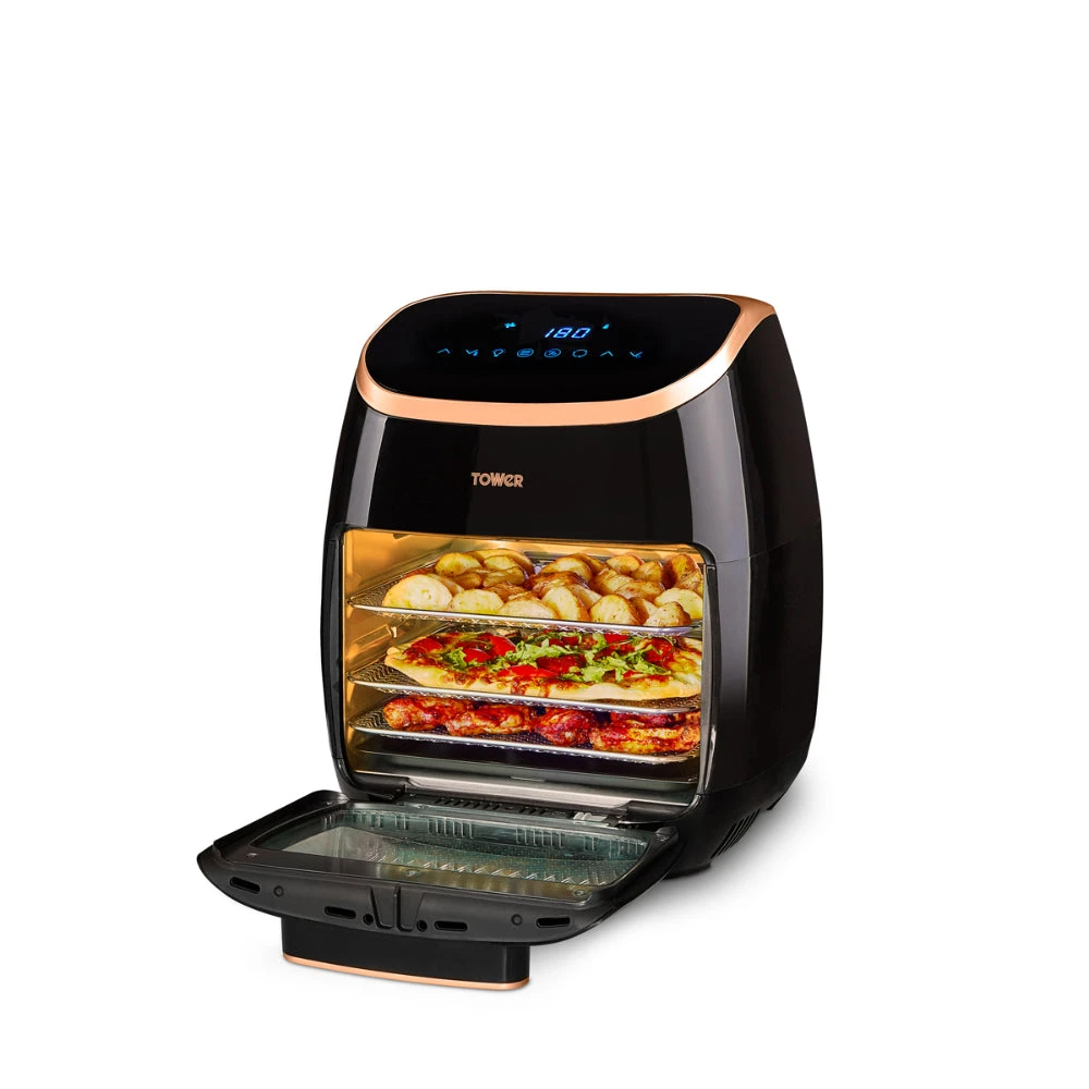 Tower Vortx Air Fryer Oven 11L - Black 2 Tower Vortx Air Fryer Oven 11L - Black - Image 2