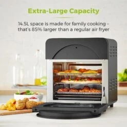 Tower Vortx Air Fryer Oven 14.5L - Black 15 Tower Vortx Air Fryer Oven 14.5L - Black -Home Furnishing Serie Shop T17051BLK 09