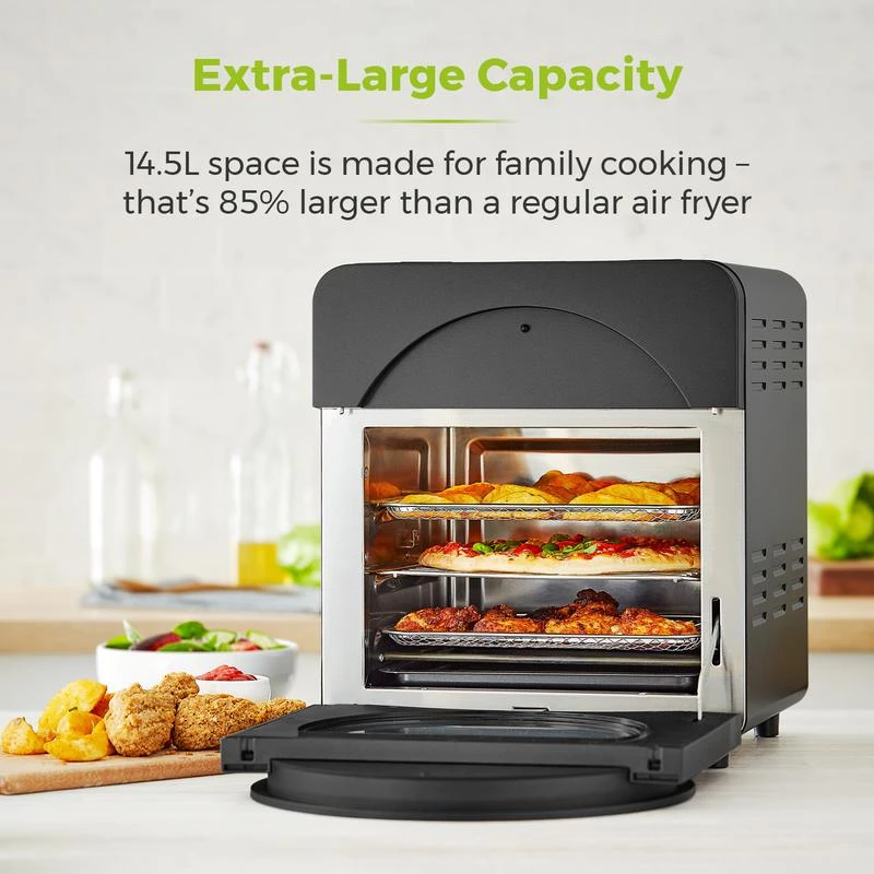 Tower Vortx Air Fryer Oven 14.5L - Black 3 Tower Vortx Air Fryer Oven 14.5L - Black - Image 3