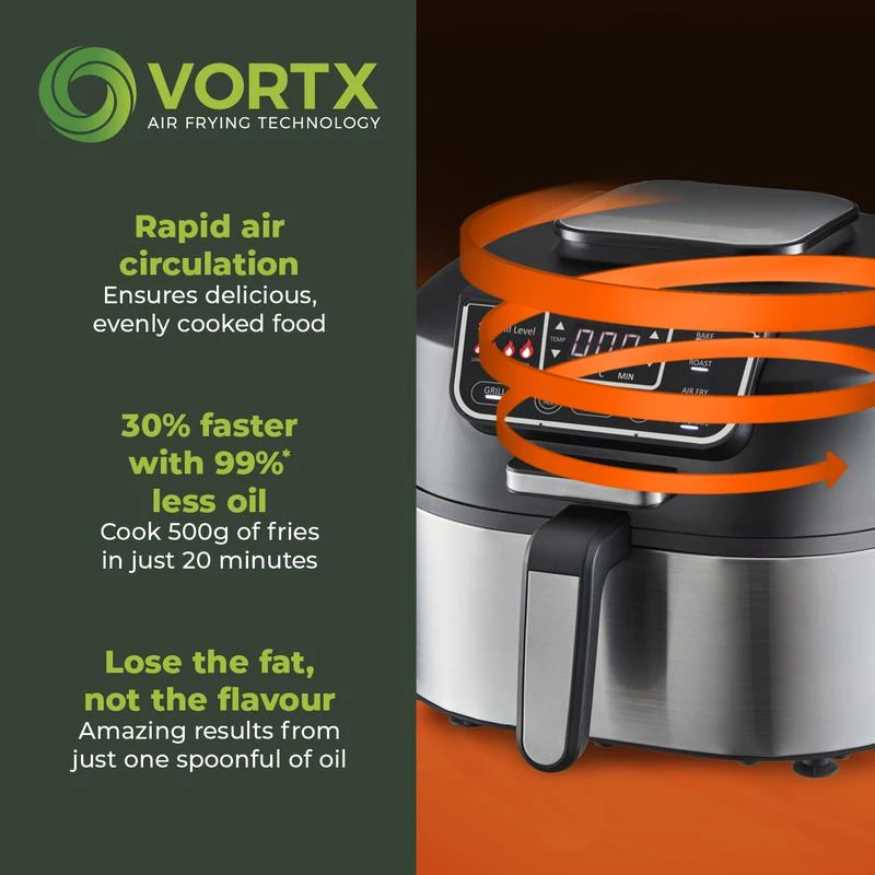 Tower Smokeless Grill 5.6L 5in1 - Black 12 Tower Smokeless Grill 5.6L 5in1 - Black - Image 12