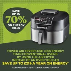 Tower Smokeless Grill 5.6L 5in1 - Black 21 Tower Smokeless Grill 5.6L 5in1 - Black -Home Furnishing Serie Shop T17086 05 96d52984 7244 4e69 b2b7 cc0392b69b52