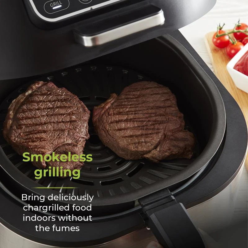 Tower Smokeless Grill 5.6L 5in1 - Black 5 Tower Smokeless Grill 5.6L 5in1 - Black - Image 5
