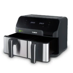 Tower Vortx Eco Duo Basket Air Fryer 8.5L - Grey 28 Tower Vortx Eco Duo Basket Air Fryer 8.5L - Grey -Home Furnishing Serie Shop T17099 03