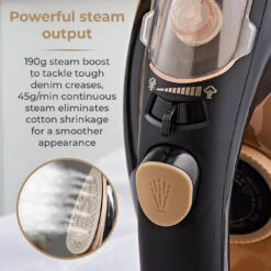 Tower Ceraglide 3100W Steam Iron - Black Rose Gold 13 Tower Ceraglide 3100W Steam Iron - Black Rose Gold -Home Furnishing Serie Shop T22021GLD 04 bd3b81f7 60e1 4886 8e78 8ec0214cff17