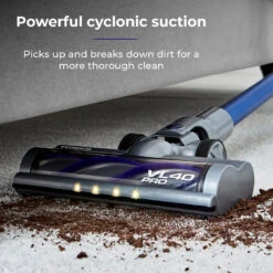 Tower VL40 Pro Pet 22.2V Cordless 3-IN-1 DC Vacuum Cleaner - Blue 18 Tower VL40 Pro Pet 22.2V Cordless 3-IN-1 DC Vacuum Cleaner - Blue -Home Furnishing Serie Shop T513004 06