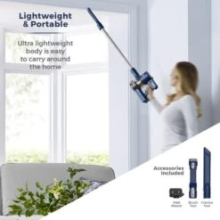 Tower VL35 Pro Cordless Vacuum Cleaner - Blue 12 Tower VL35 Pro Cordless Vacuum Cleaner - Blue -Home Furnishing Serie Shop T513008 07