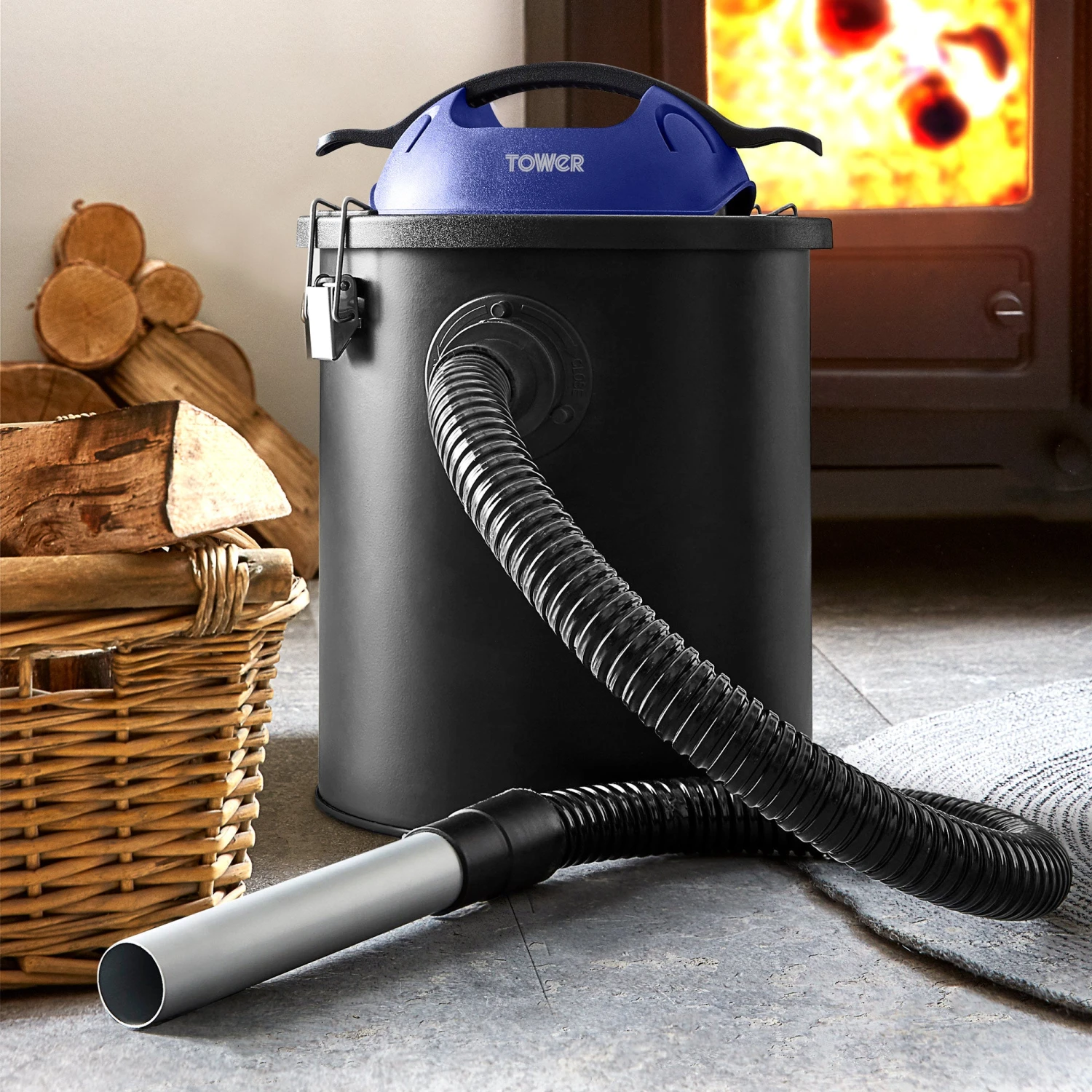 Tower TAV10 800W Ash Vacuum Cleaner Washington - Blue 9 Tower TAV10 800W Ash Vacuum Cleaner Washington - Blue - Image 9