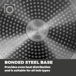 Tower Cerasure 28cm Saute Pan Graphite -Home Furnishing Serie Shop T80305 04