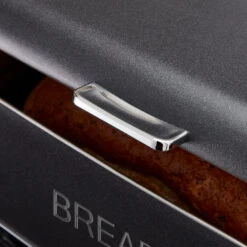 Tower Glitz Bread Bin Noir - Black 15 Tower Glitz Bread Bin Noir - Black -Home Furnishing Serie Shop T826014B 05