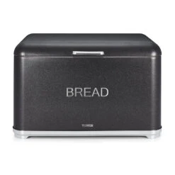 Tower Glitz Bread Bin Noir - Black 11 Tower Glitz Bread Bin Noir - Black -Home Furnishing Serie Shop T826014B 10