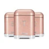 Tower Glitz Set Of 3 Canisters - Pink