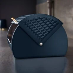 Tower Empire Roll Top Bread Bin - Blue 13 Tower Empire Roll Top Bread Bin - Blue -Home Furnishing Serie Shop T826090MNB 04