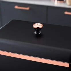 Tower Cavaletto Bread Bin Black - Black -Home Furnishing Serie Shop T826130BLK 10