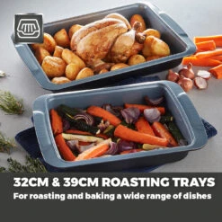 Tower Cerasure 2 Piece Roasting Tray 10 Tower Cerasure 2 Piece Roasting Tray -Home Furnishing Serie Shop T843070 03