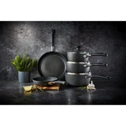 Tower Precision 5 Piece Pan Set - Black 9 Tower Precision 5 Piece Pan Set - Black -Home Furnishing Serie Shop T900110 07