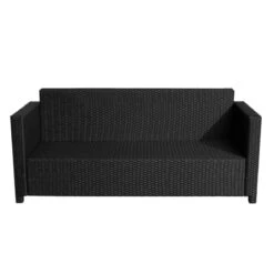 Outsunny Rattan Sofa 3 Seater - Black 22 Outsunny Rattan Sofa 3 Seater - Black -Home Furnishing Serie Shop Tli3d6181099f1b79 jpg