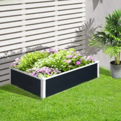 Outsunny Garden Raised Bed 120x90x30 Cm - Grey 19 Outsunny Garden Raised Bed 120x90x30 Cm - Grey -Home Furnishing Serie Shop UjG90f185a3f83ef3 jpg