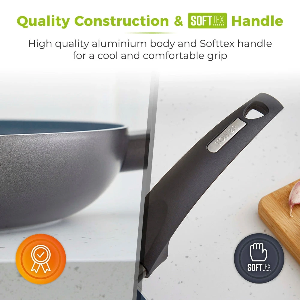 Tower Cerasure Frying Pan Non-Stick 30cm - Graphite 4 Tower Cerasure Frying Pan Non-Stick 30cm - Graphite - Image 4