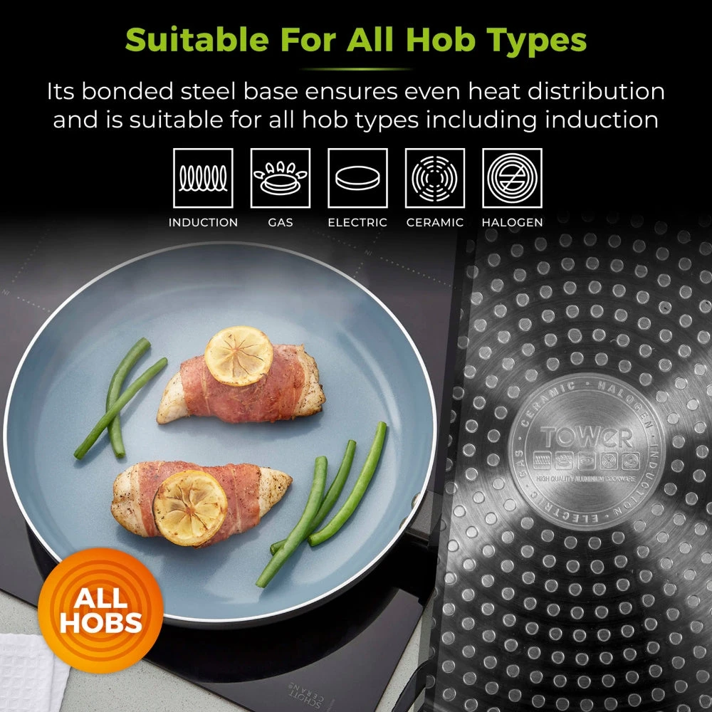 Tower Cerasure Frying Pan Non-Stick 28cm - Graphite 6 Tower Cerasure Frying Pan Non-Stick 28cm - Graphite - Image 6