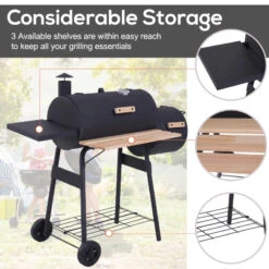 Outsunny Portable Charcoal BBQ Grill 17 Outsunny Portable Charcoal BBQ Grill -Home Furnishing Serie Shop V8c756188fbaaeafe jpg