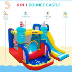 Outsunny Bouncy Castle With Slide And Pool 14 Outsunny Bouncy Castle With Slide And Pool -Home Furnishing Serie Shop VTLa0917f01013923 jpg
