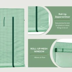 Outsunny Outdoor Greenhouse Poly Tunnel Plants Reinforced Top Cover 1.98 X 0.77 X 1.49 M 13 Outsunny Outdoor Greenhouse Poly Tunnel Plants Reinforced Top Cover 1.98 X 0.77 X 1.49 M -Home Furnishing Serie Shop VhF3b317e70daf79e