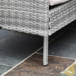 Outsunny Rattan Sofa Set With Coffee Table & Footstools - Grey -Home Furnishing Serie Shop Vkyeb117fb69be7a3 JPG