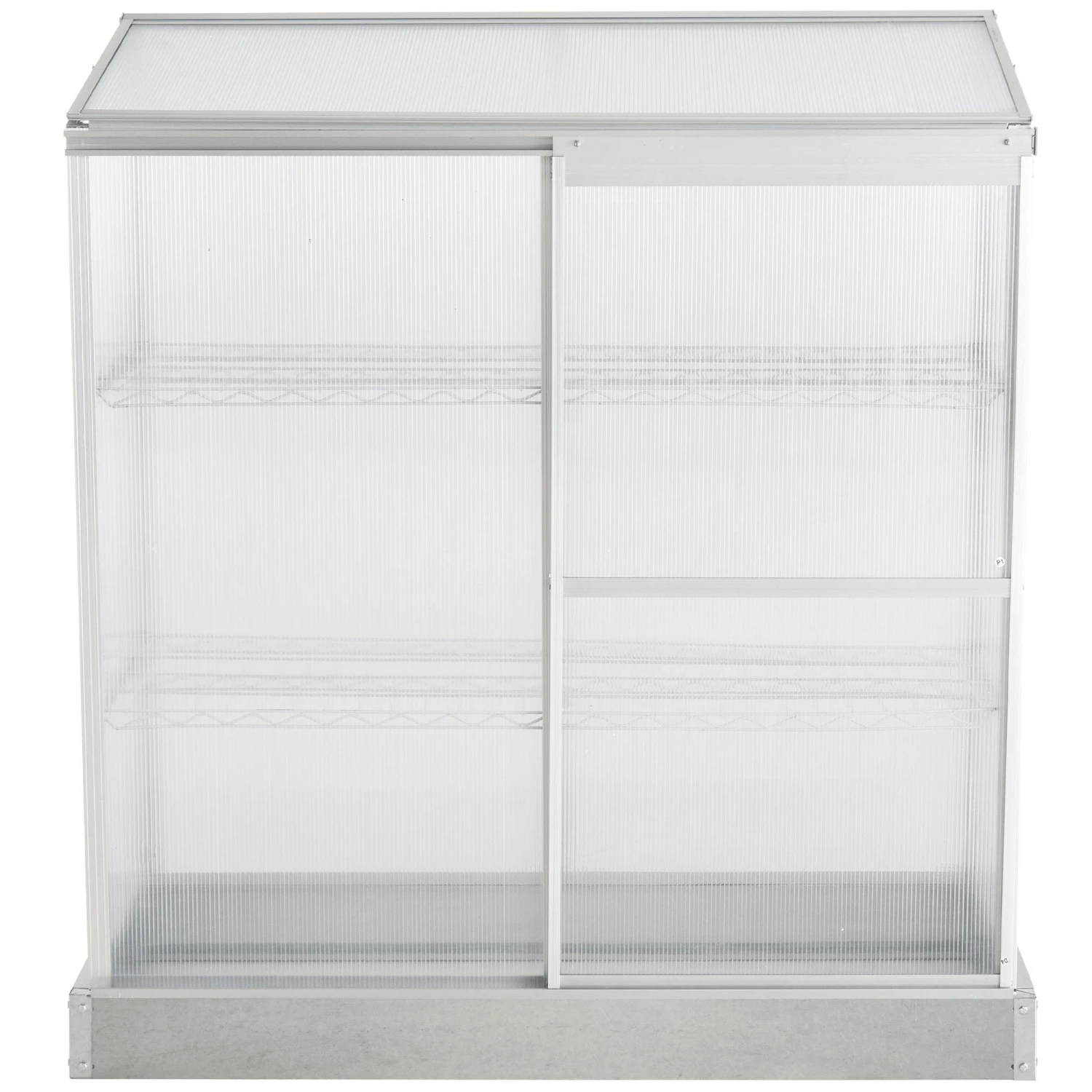 Outsunny Sun Plate 3-Tier Greenhouse 9 Outsunny Sun Plate 3-Tier Greenhouse - Image 9