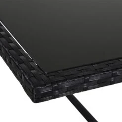 Outsunny 9 Pieces PE Rattan Cube Garden Furniture Set With Cushions, Outdoor Dining Table Set With 4 Armchair, 4 Stool, And Square Glass Top Table, Black -Home Furnishing Serie Shop XScd4d17eecc296d8 27a16ba4 a5f8 499c ab0b 08266b956e8f