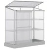 Outsunny Sun Plate 3-Tier Greenhouse