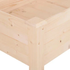 Outsunny Fir Wood Non-Woven Fabric Planting Bed 122.5Lx56.5Wx76H Cm -Home Furnishing Serie Shop Xct3d617f631a7f26 jpg