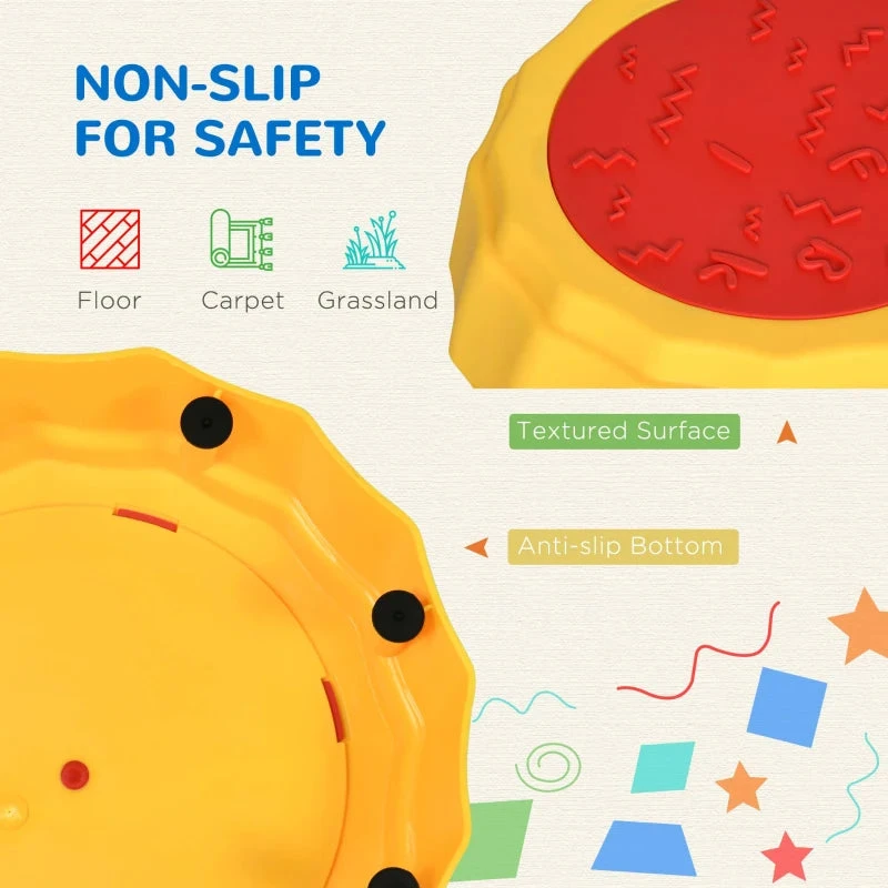 Outsunny Balance Beam Stepping Stones 6 Outsunny Balance Beam Stepping Stones - Image 6