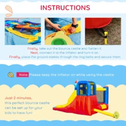 Outsunny Bouncy Castle With Slide And Pool 17 Outsunny Bouncy Castle With Slide And Pool -Home Furnishing Serie Shop bDO75617f01013923 jpg