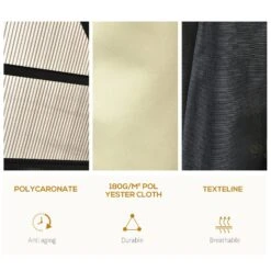 Outsunny 3.6 X 4m Hardtop Gazebo Canopy With Polycarbonate Roof And Aluminium Frame, Garden Pavilion With Mosquito Netting And Curtains 12 Outsunny 3.6 X 4m Hardtop Gazebo Canopy With Polycarbonate Roof And Aluminium Frame, Garden Pavilion With Mosquito Netting And Curtains -Home Furnishing Serie Shop cAZ0b017e906a85c8 604bcb8a 95f1 4fba 8b6c 88bbf4e29f7e