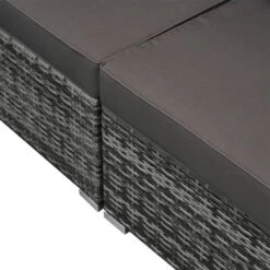 Outsunny 6 Pieces Outdoor Rattan Corner Sofa Set, Patio Aluminum Frame With All-weather Wicker Conversation Furniture W/ Coffee Table & Cushions, Mixed Grey 24 Outsunny 6 Pieces Outdoor Rattan Corner Sofa Set, Patio Aluminum Frame With All-weather Wicker Conversation Furniture W/ Coffee Table & Cushions, Mixed Grey -Home Furnishing Serie Shop cfPfc91865415d2f3 jpg