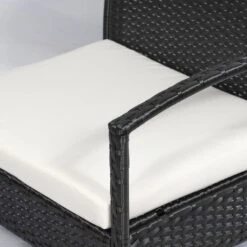 Outsunny 4 Pieces Outdoor PE Rattan Corner Sofa With Cushions - Black 24 Outsunny 4 Pieces Outdoor PE Rattan Corner Sofa With Cushions - Black -Home Furnishing Serie Shop g5Z756188ff95b871 jpg