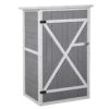 Outsunny Garden Storage Shed - Grey