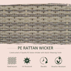 Outsunny Patio Furniture Dining Set With Recliner Armchairs 6 Piece - Brown 14 Outsunny Patio Furniture Dining Set With Recliner Armchairs 6 Piece - Brown -Home Furnishing Serie Shop grha0917f4e802e72 jpg